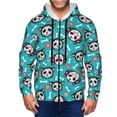 Honeii Cartoon Dog And Cat Print Hoodies for Men, Pullover & Full Zip