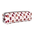 thumbnail image 1 of Honeii Cartoon Hedgehogs Pattern Pencil Case, Pencil Pouch, Pencil Case Small, Pencil Pouch Aesthetic, PVC Pencil Pouch, Pencil Bag, Makeup Pouch, 1 of 7