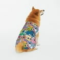 Honeii Cartoon Marine Animals Pattern 100 Cotton Dog Clothes Dog
