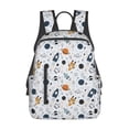 thumbnail image 1 of Honeii Cartoon Planets Print Lightweight Backpacks,Carry on Backpack,Durable Backpack for School, Work & Travel, 1 of 7