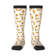 thumbnail image 1 of Honeii Cartoon Squirrel Print Long Socks,Novelty Design Socks Gift for Men and Women,Crew Socks,Calf Socks, 1 of 6