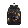 thumbnail image 1 of Honeii Casino Cards Poker Print Canvas College Laptop Backpack, Durable Rucksack Travel Notebook Bag School Backpack Book Bag for Men Women-Medium, 1 of 7