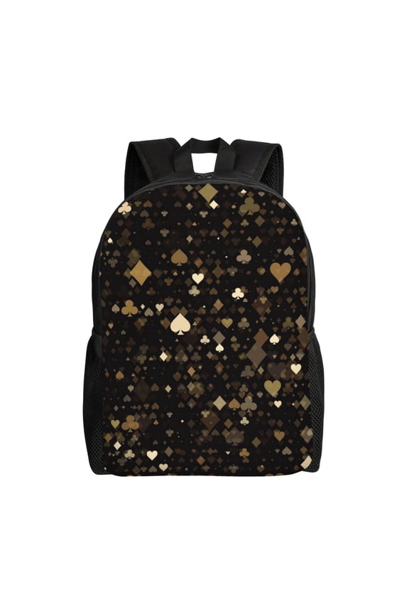 Casino Print Laptop Backpack for Work, College, Travel, Daily Backpacks for Men Women, Sport Rucksack,Computer Bag