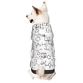 thumbnail image 1 of Honeii Chemical Formulas Print Small Dog Hoodies Pet Hooded Sweatshirts Fall Winter Puppy Cat Sweaters Warm Clothes for Small Dogs Outfits Costume-X-Small, 1 of 7