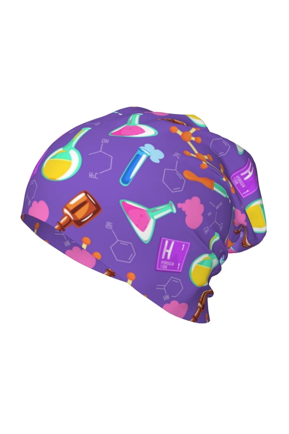 Chemistry Tools Print Kids Knit Beanie Watch Hat ,Knit Cap for Boys and Girls