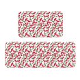 thumbnail image 1 of Honeii Cherry_1 Print Kitchen Mat [2 PCS] for Floor, Waterproof Non-Slip Rugs, Kitchen Decor,Standing Mat for Floor,Office, Sink, Laundry, 1 of 6