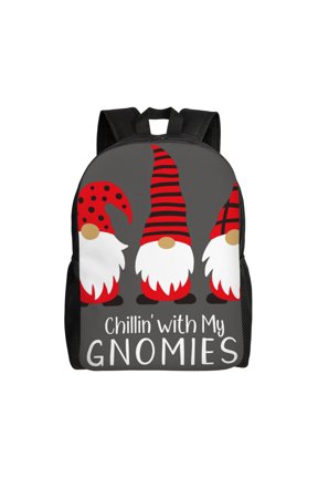 Chillin with My Gonme Print Laptop Backpack for Work, College, Travel, Daily Backpacks for Men Women, Sport Rucksack,Computer Bag