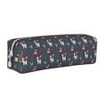 thumbnail image 1 of Honeii Christmas Party Pattern Pencil Case, Pencil Pouch, Pencil Case Small, Pencil Pouch Aesthetic, PVC Pencil Pouch, Pencil Bag, Makeup Pouch, 1 of 7