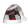 thumbnail image 1 of Honeii Christmas Snowman With Hat Print Hat Santa Claus Hat For Xmas Party, Christmas Caps For Boys Girls Child,Christmas Beanie, 1 of 6