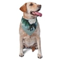 thumbnail image 1 of Honeii Cloud Sky Green Dragon print Pet Bandana，a stylish triangle accessory perfect for small to large dogs, puppies, and even cats, 1 of 5