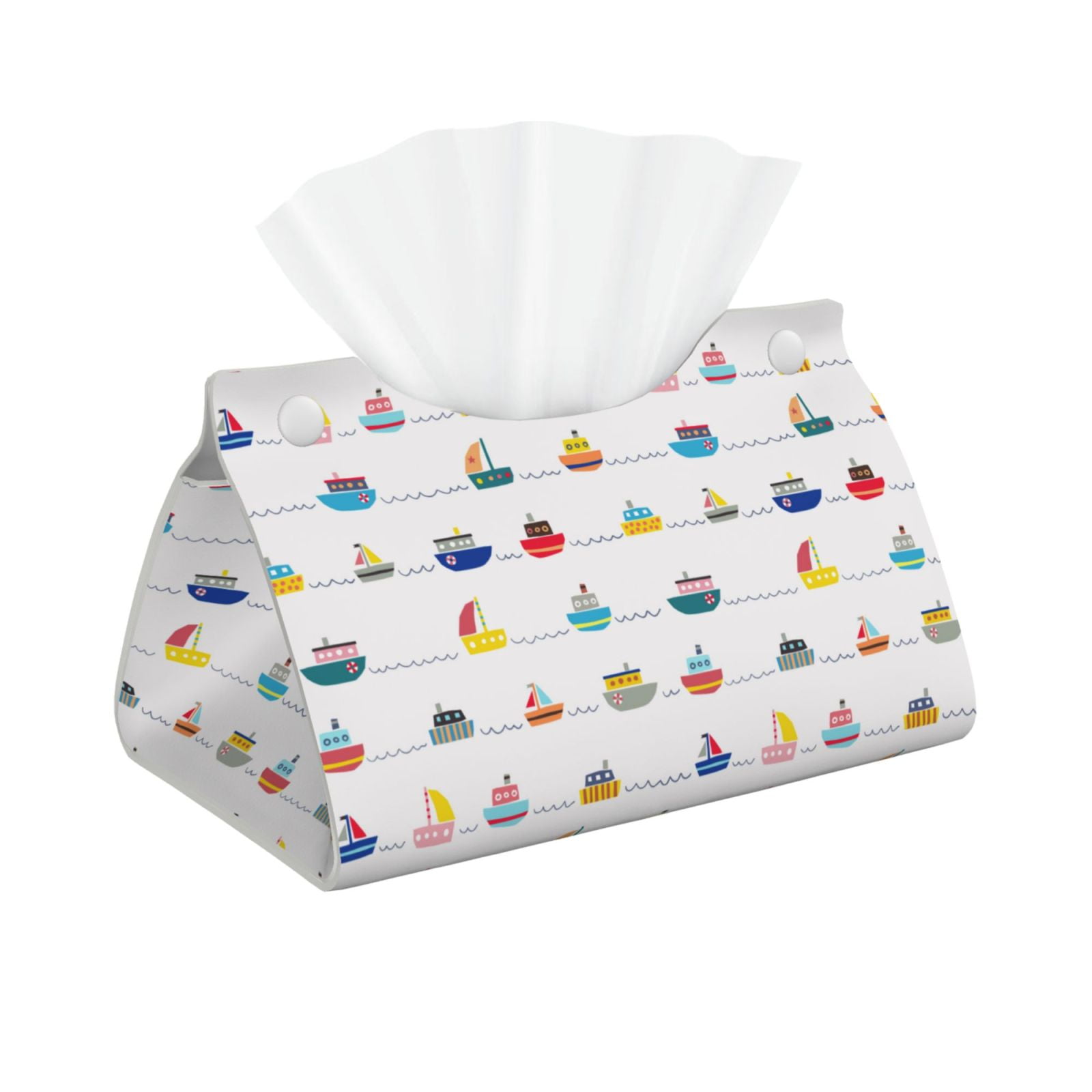 Honeii Color Ships for Tissue Box Cover/Holder - Covers Rectangular ...
