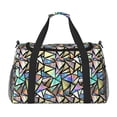 thumbnail image 1 of Honeii Colored Glass Print Gym Bag,Carry on Weekender Overnight Bag, Travel Duffel Bags, Personal Item Travel Bag,Tote Bag,Workout Dance Bag, 1 of 7