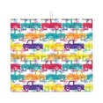 thumbnail image 1 of Honeii Colorful Car for Dish Drying Mat for Kitchen Counter, Non-slip Rubber Backed, Hide Stain Kitchen Super Absorbent Draining Mat, Dish Rack Pad, 1 of 8