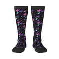 thumbnail image 1 of Honeii Colorful Guitar Print Long Socks,Novelty Design Socks Gift for Men and Women,Crew Socks,Calf Socks, 1 of 6