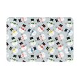 thumbnail image 1 of Honeii Colorful Hat Snowman Pattern Door Mat, Welcome Door Mats Outdoor Indoor, Stain and Fade Resistant, Non-Slip Entry Matfor Bedroom, Bathroom, Kitchen, 1 of 7
