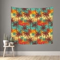 thumbnail image 1 of Honeii Colorful Hawaii Palms print Tapestry for Bedroom, Tapestry Wall Tapestry Aesthetic, Room Decor Classroom Tapestries for Living Room Dorm Room 51" X 60", 1 of 1