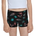 thumbnail image 1 of Honeii Colorful Insect Print 100% Cotton Boxer Briefs, Girls' Panties,Girls' Short,Soft Underwear,Girls' Underpant-Small, 1 of 5
