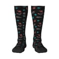 thumbnail image 1 of Honeii Colorful Insect Print Long Socks,Novelty Design Socks Gift for Men and Women,Crew Socks,Calf Socks, 1 of 6