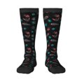 thumbnail image 1 of Honeii Colorful Insect Print Long Socks,Novelty Design Socks Gift for Men and Women,Crew Socks,Calf Socks, 1 of 6
