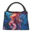 thumbnail image 1 of Honeii Colorful Jellyfish Abstract Print Cooler Bag Insulated, Large Leakproof Soft Sided Portable Cooler Bag,Lunch Box Lunch Bag, 1 of 6