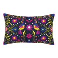thumbnail image 1 of Honeii Colorful Mexican Decorative Throw Pillow Case - Elevate Your Couch, Sofa, or Bed with Stylish Home Decor, Perfect Gift Idea-20"x30", 1 of 6