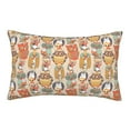thumbnail image 1 of Honeii Colorful Owls Decorative Throw Pillow Case - Elevate Your Couch, Sofa, or Bed with Stylish Home Decor, Perfect Gift Idea-14"x20", 1 of 6