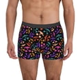 thumbnail image 1 of Honeii Colorful Pumpkin Faces Print Mens Boxer Briefs Breathable,Boxer Brief for Men, Moisture-Wicking Underwear-Medium, 1 of 5