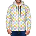 thumbnail image 1 of Honeii Colorful Rubber Duck Print Hoodies for Men, Pullover & Full Zip, Breathable Zip up Hoodie, Sweatshirt-XX-Large, 1 of 5