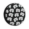 thumbnail image 1 of Honeii Cool Car Print Tire Covers, Waterproof Anti-UV Sun Snow Rain Tire Covers for Trailers, RV, Camper, SUV, Truck-15 inch, 1 of 6