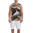 thumbnail image 1 of Honeii Coral Fish Dolphin print basktball shirt for men and women, Unisex basketball jersey for Theme party-X-Large, 1 of 6