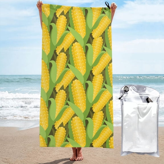 Honeii Corn 1 for Towels - Jumbo Bath Sheet - Highly Absorbent and Quick Dry Extra Large Bath Towel - Super Soft Quality Towel-31.5"x63"