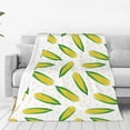 thumbnail image 1 of Honeii Corns Print Fleece Blanket - Throw Blanket for Bed, Sofa, Couch, Camping, and Travel , Microplush Ultra Soft Warm Blanket-60"x50", 1 of 7