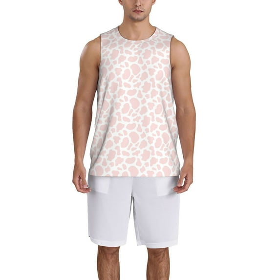 Honeii Cow 1 print basktball shirt for men and women, Unisex basketball jersey for Theme party-Medium