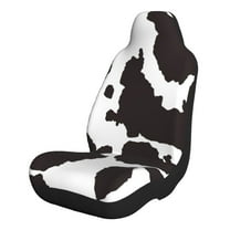 Honeii Cow Skin 2 for Car Seat Covers Full Set, Seat Covers for Cars, Car Seat Protector Waterproof, Leather Car Seat Cushion-1
