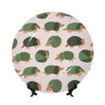 thumbnail image 1 of Honeii Cute Armadillo Print Elegant Bone China Decorative Plate, Porcelain Plate,Art Crafts,Ceramic Ornaments for Home Office Wall Decor-8in, 1 of 6
