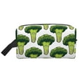 thumbnail image 1 of Honeii Cute Broccoli Print Multi-Purpose Storage Bag,Hanging Dopp Kit,Small Toiletry Bag for Traveling for Toiletries, Makeup, and Small Essentials, 1 of 7