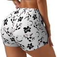 thumbnail image 1 of Honeii Cute Cow and Milk Stains Print Women's Workout Shorts, Gym Shorts for Active Wear, Sports Shorts,Women's Running Shorts,Quick Dry Athletic Shorts-XX-Large, 1 of 8