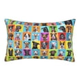 thumbnail image 1 of Honeii Cute Dogs Collage Decorative Throw Pillow Case - Elevate Your Couch, Sofa, or Bed with Stylish Home Decor, Perfect Gift Idea-20"x30", 1 of 6