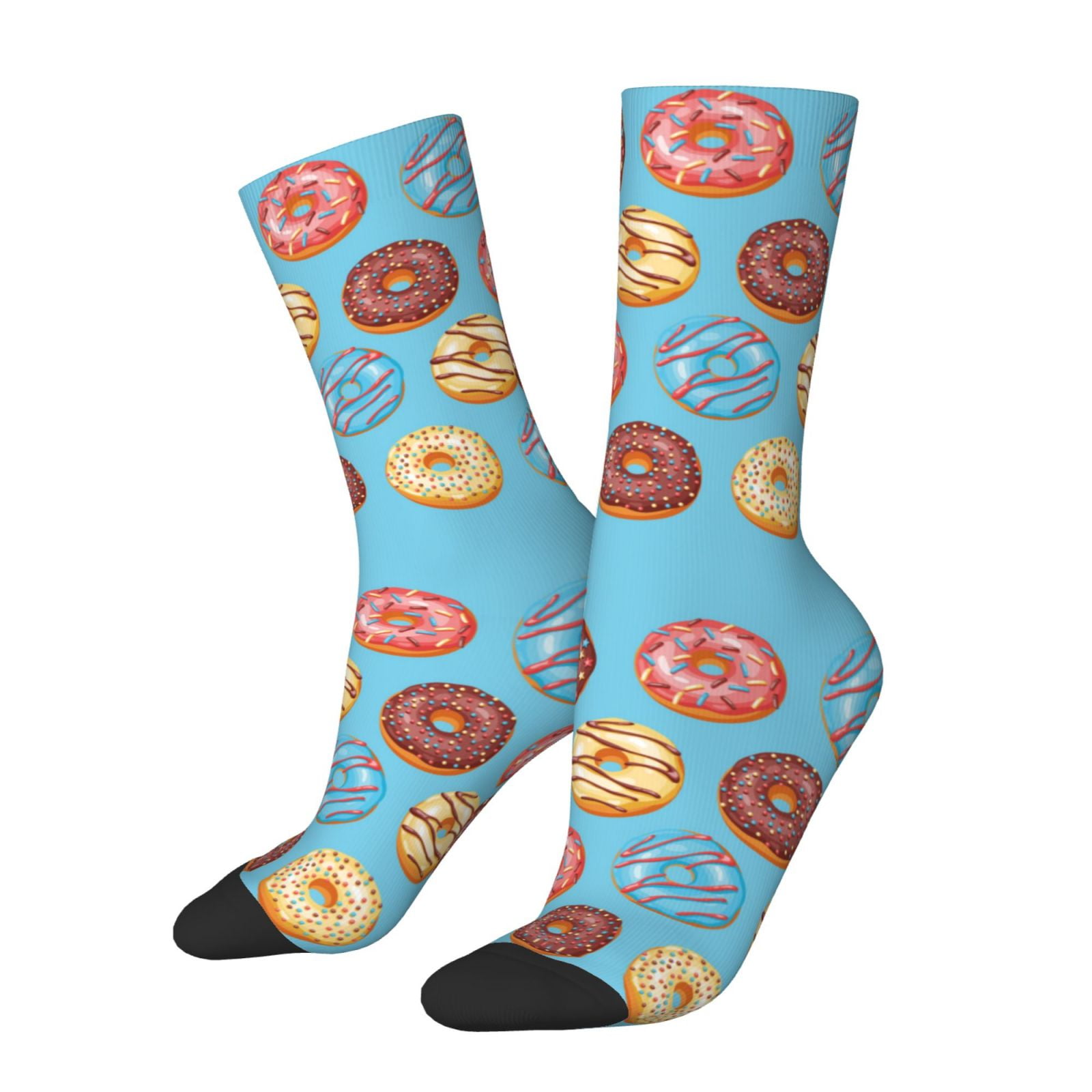 Honeii Cute Donut Print Adult Socks Crew - Honeii Cute Donut Print Adult Socks Crew Socks Casual Calf Socks Daily Wear Socks For Men Women Perfect For Sports Casual And Everyday Use 7f4cfd86 5317 4e21 89b0 97fb53aece09.e224d07247c4dda5f99ce4f6cfa781f5 
