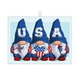 thumbnail image 1 of Honeii Cute Gnomes in USA print Super Absorbent Coffee Bar Mat Hide Stain Coffee Maker Mat for Countertops Coffee Pot Dish Drying Mat for Kitchen Counter, 1 of 7