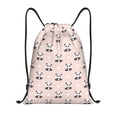 thumbnail image 1 of Honeii Cute Panda Print Drawstring Backpack,Drawstring Bags String Backpack Gym Cinch Sack Backpack Sport Bag Draw-Small, 1 of 6