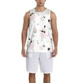 thumbnail image 1 of Honeii Cute Poodle Dog print basktball shirt for men and women, Unisex basketball jersey for Theme party-Medium, 1 of 6
