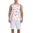 thumbnail image 1 of Honeii Cute Poodle Dog print basktball shirt for men and women, Unisex basketball jersey for Theme party-Medium, 1 of 6