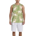 thumbnail image 1 of Honeii Cute Rabbit And Flower print basktball shirt for men and women, Unisex basketball jersey for Theme party-Medium, 1 of 6