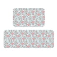 thumbnail image 1 of Honeii Cute Rabbit And Heart Print Kitchen Mat [2 PCS] for Floor, Waterproof Non-Slip Rugs, Kitchen Decor,Standing Mat for Floor,Office, Sink, Laundry, 1 of 6
