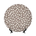 thumbnail image 1 of Honeii Cute Rabbit Print Elegant Bone China Decorative Plate, Porcelain Plate,Art Crafts,Ceramic Ornaments for Home Office Wall Decor-8in, 1 of 6