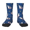 thumbnail image 1 of Honeii Cute Shark Print Children's Colorful Socks,Unisex Kids and Toddlers' Cushioned Sock,Kids Athletic Crew Socks,for Everyday Wear and Sports, 1 of 5