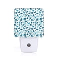 thumbnail image 1 of Honeii Cute Shark Print LED Night Light with Light Sensor, Night Lights Plug Into Wall,Ideal for Bedrooms and Hallways-EU, 1 of 7