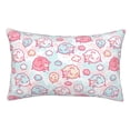 thumbnail image 1 of Honeii Cute Sheep Print Pillow Cases,Plush Throw Pillow Covers,Decorative Pillowcase for Sofa, Couch, Living Room-14"x20", 1 of 6