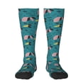 thumbnail image 1 of Honeii Dachshund Dog Print Long Socks,Novelty Design Socks Gift for Men and Women,Crew Socks,Calf Socks, 1 of 6